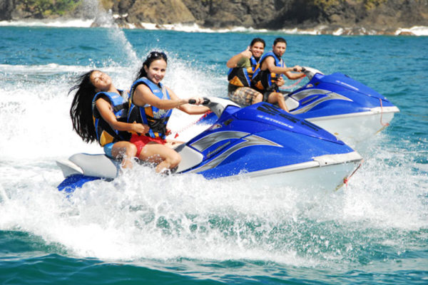 jet ski in the Andaman Sea