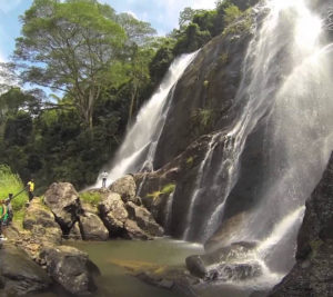 waterfall in baratang island