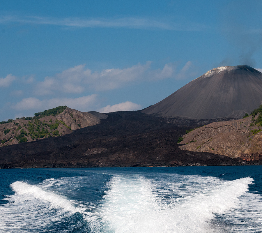 The gorgeous Barren Island