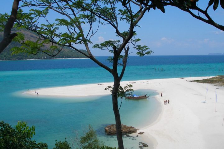 The pristine beach on Neil Island