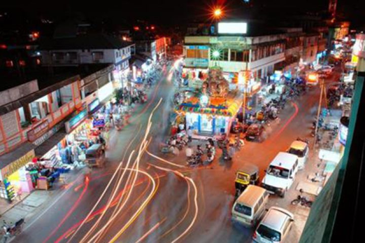 The main market in Port Blair