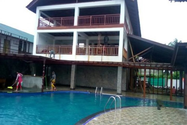 The pool at Summer Sands in Neil Island