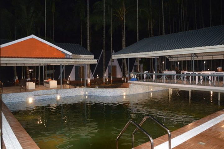 The pool at Vacation Village in Neil Island