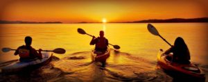 Kayaking in the Andaman Sea