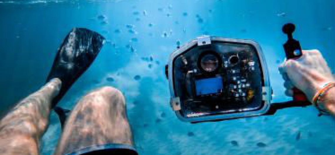 A scuba diver exploring the Andaman Sea