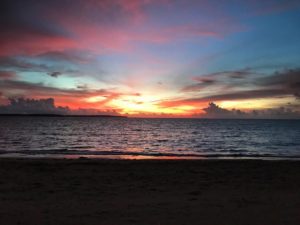 Sunrise in Andaman and nicobar islands