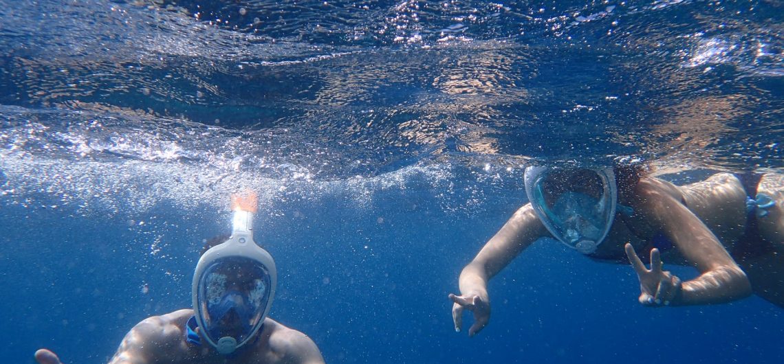 Snorkelling in the Andaman Sea