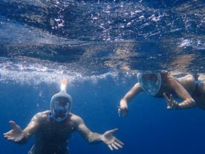 Snorkelling in the Andaman Sea