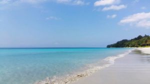 The pristine Radhanagar Beach